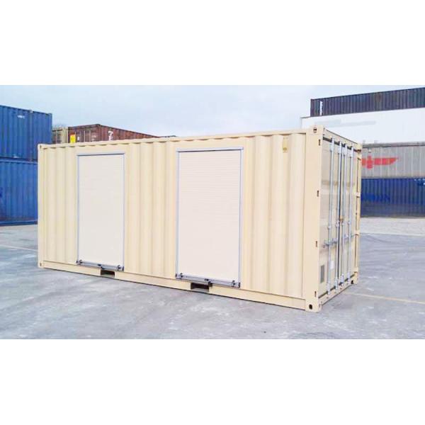 Secure Roller Shutter Side Door Open Pop Up Mobile Shipping 20ft Movable Portable Self Storage for Shipping Containers