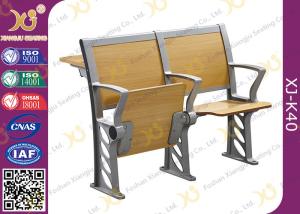Buy cheap Folded Three Person College Desk And Chair Set For Student product