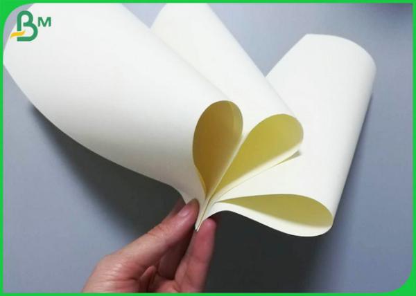 Quality 70g 80g Uncoated Light Yellow Offset Printing Paper Account Book Notebook for sale