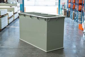 Buy cheap 15mm Acid Pickling Electroplating Tank PP PVC Material product