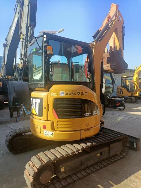 Quality CAT 303.5E excavator, used road construction machinery for sale