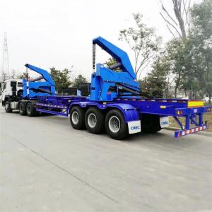 Buy cheap 3 axles 37T 45Ton Shipping Container Side Loader product