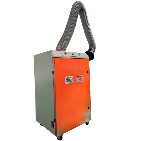 Single Arm Portable Solder Fume Extractor On Site Use Fume Extraction System