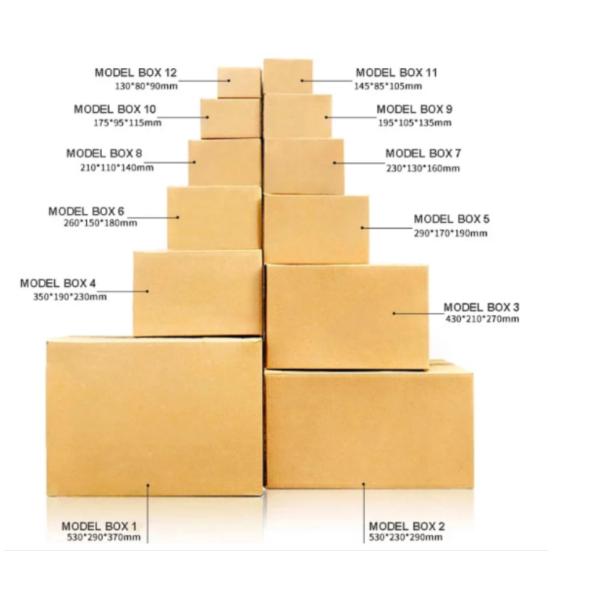 ISO 9001 / 14001 Certified Custom Size Packaging Shipping Boxes For Clothing