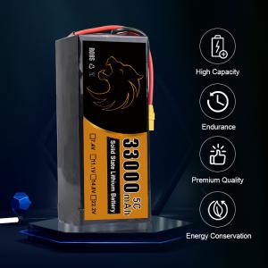 Factory price 33000mAh Solid State Drone Batteries for UVA drone