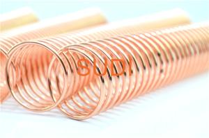 Metallic Rose Gold1- 1/4  Metal Binding Spines For Notebook