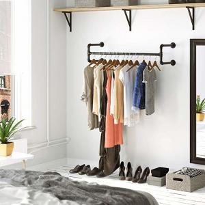 Buy cheap Industrial Pipe Style Rolling Garment Rack product