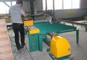 China Multi Languages CNC Pipe Cutting Machine , CNC Plasma Pipe Cutter Long Lifespan on sale