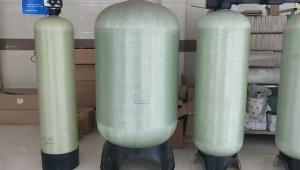 Commercial PE Liner FRP Pressure Vessel Grey  Color Easy Installation