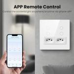 Glomarket Smart Wifi Brazil Standard Smart Home Tuya Smart 4 Gang Switch And