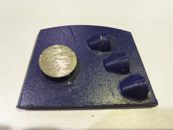 Quality One Tooth PDC Diamond Grinding Disc For Concrete Floor And Terranzo Floor for sale