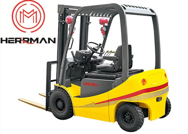 Quality 5.6m Height 3.5t  Explosion Proof Sit Down Electric Powered Forklift for sale