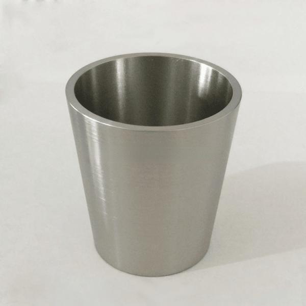TUV PED ISO Polished Mo Crucible Vacuum Coating Industry