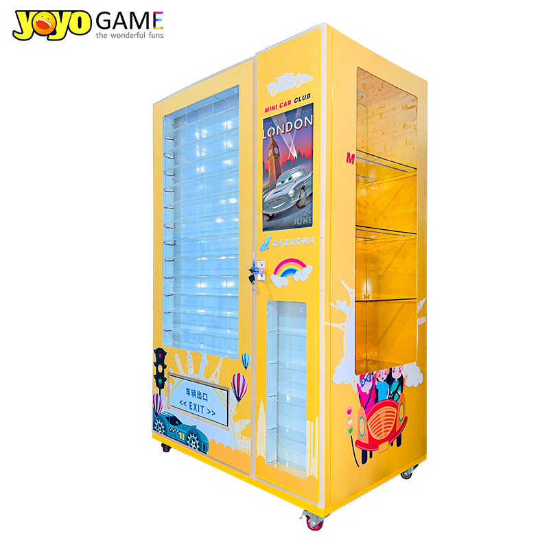 Mini Car Mode Automatic Vending Machine For Small Businesses Custom Vending Machine With Card Reader