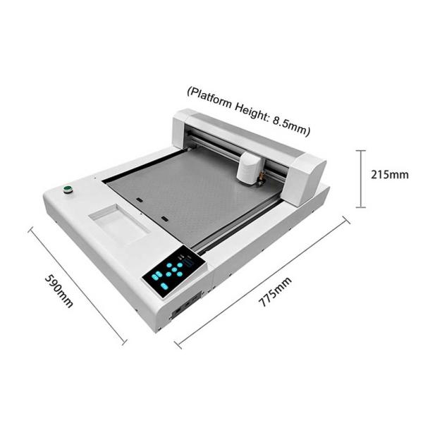 Quality Cardboard Paper Cutter A3 Size Flat Bed Guillotine Cutter A3 for sale
