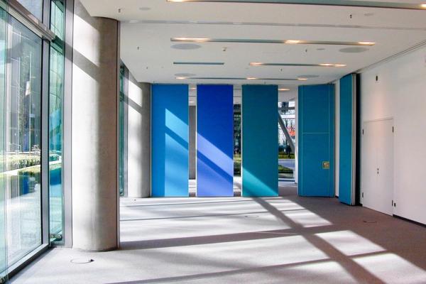 Quality Training Center Furniture Movable Partition Door Sliding Wall System For School Library for sale