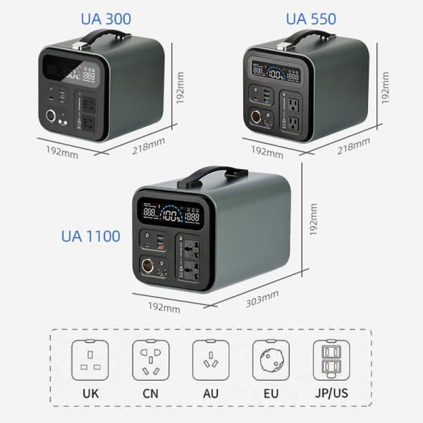 Universal Motorcycle Portable Lithium Power Station Quick Charging ODM Ebike