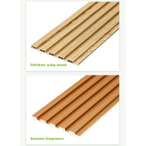 Buy cheap Recyclable PVC Wall Ceiling Panel WPC Plastic Cladding Wood Composite product
