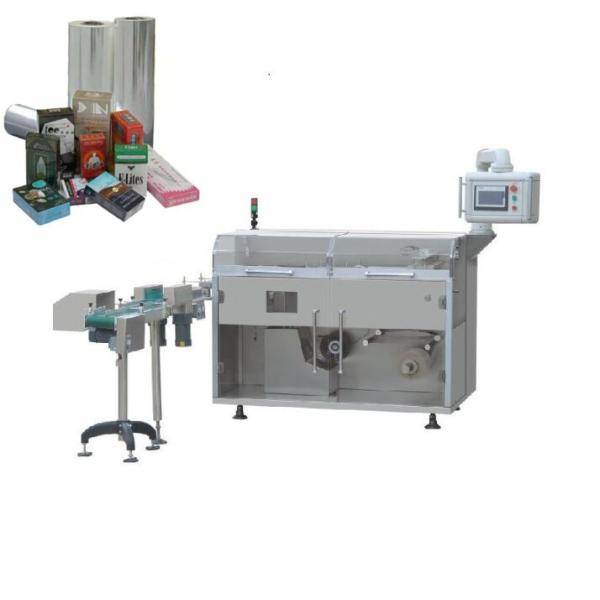 Automatic Perfume Gift Box Cellophane Wrapping Machine 3d Cellophane Film