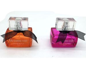 Buy cheap Custom Empty Spray Glass Scent Bottle , Stylish Unique Crystal Perfume Bottle 30ml 50ml product