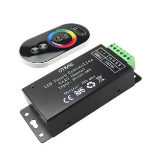 Buy cheap Gt666 Touch LED RGB Controller RF Wireless For LED Strip Light product