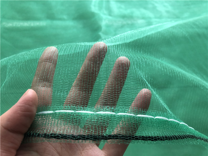 100% Virgin HDPE Drawstring Fruit Tree Protect Mono Mesh Net Green PE Date Bag