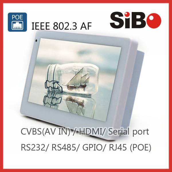 Quality Android 7" Built In Wall Mount Tablet For Smart Home Control With Serial Port for sale