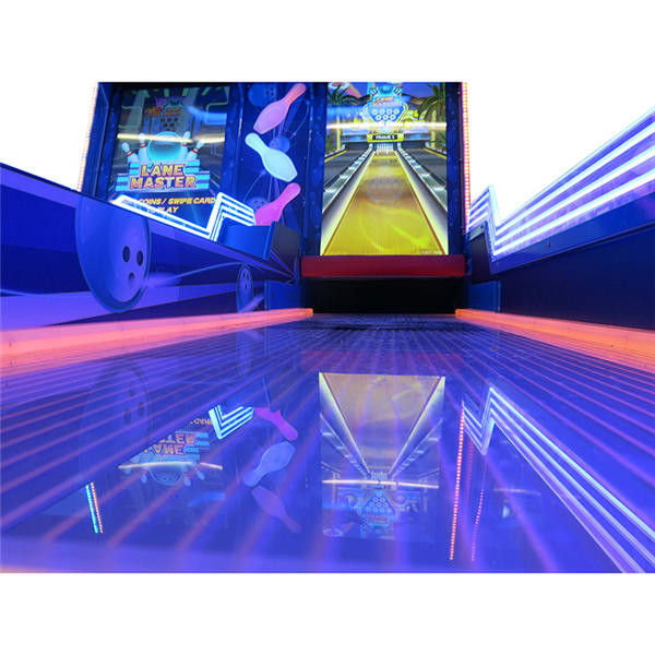 Lane Master Twin 2 Players Arcade Bowling Game Machine With Video Display