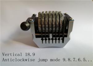 Buy cheap Vertical 18.9 Rotary Numbering Machine Anticlockwise Jump Mode Sandard Convex Type product