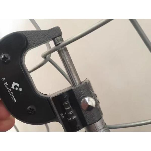 Hot Dip Galvanized Chain Link Security Fence / 6 Foot Chain Link Gate