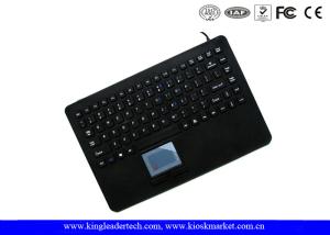 IP68 Waterproof Silicone Keyboard With Integrated Touchpad In USB Interface