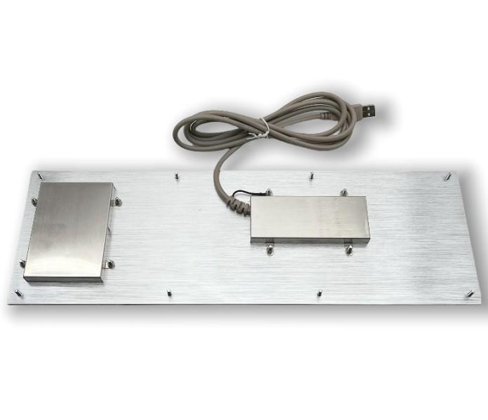 Explosionproof Panel Mounted Keyboard 71 Keys IP67 Industrial Membrane Keyboard