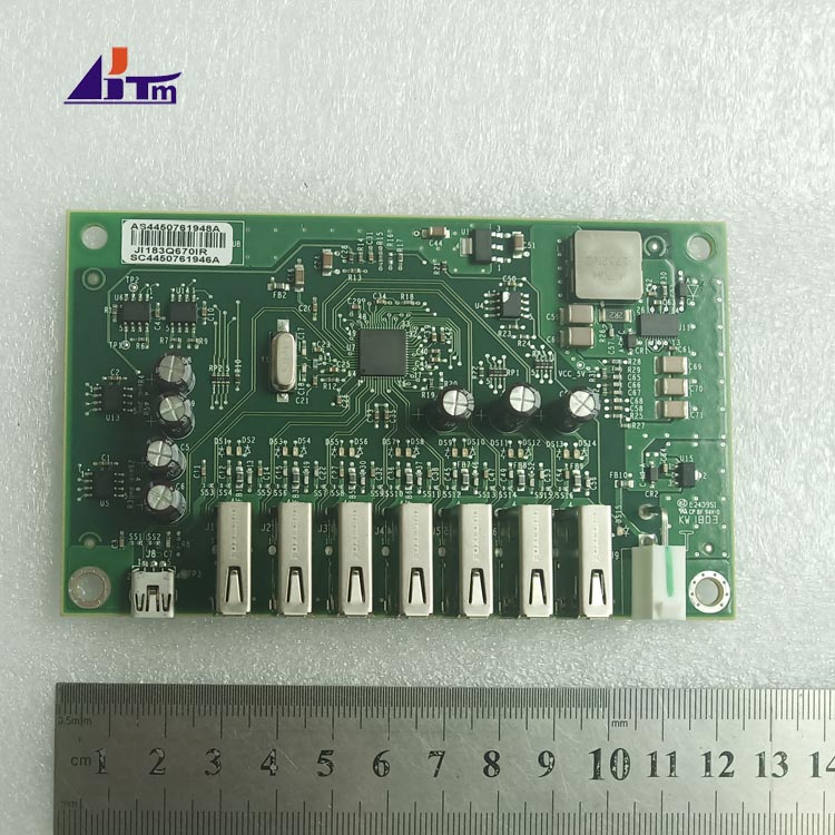 4450761948 NCR Universal USB Hub PCB Top Assembly 445-0761948