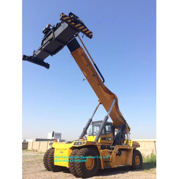 Port Cargo Handling Equipment 45 Ton Container Reach Stacker Lifting Height 15100mm