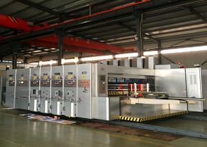 China Fully Automatic Corrugated Box Flexo Printing And Die Cutting Machine on sale