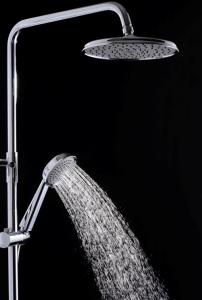 Bathroom power shower head thermostatic shower hot sale sprinkler
