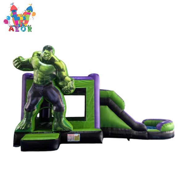 Quality Inflatable Castle Kids Bouncy Castle  Bounce House Inflatable Bouncer With Slide for sale
