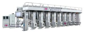 gravure printing press machine flexo 8 color rotogravure cylinder 6 colour automatic