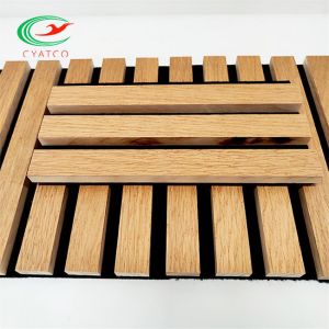 China Fireproof Veneer Sound Acoustic Panel Nontoxic Thickness 21mm on sale
