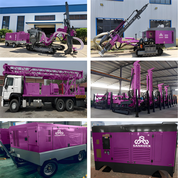 Reverse Circulation Drilling Rig with 132KW Diesel Power for 500m Drilling Depth and Hydraulic Controlling