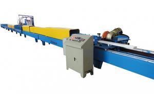 China 42mm Cutting Power 4KW PU Foam Rolling Shutter Door Forming Machine With Material Thickness 0.7-1.0mm on sale