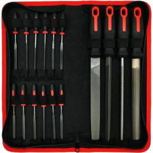 Buy cheap Saw Files 19PCS DIY Wooden Hand Tool Flat File Kit Steel File Set with Carrying Case product