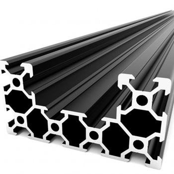 OEM Anodized Aluminium Profile Track Aluminium Extrusion Corner Profiles Corner Joint