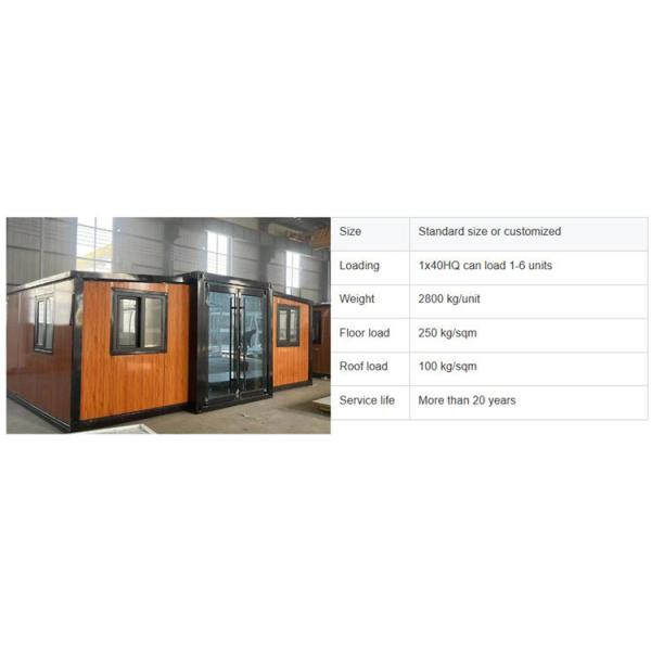 20Ft 40Ft Prefabricated Expandable Container Fast Build