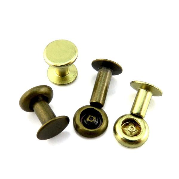 Quality 15-25 Working Days Semi Tubular Rivet for Salt Spray Endurance Test and Bulk Lead Time for sale