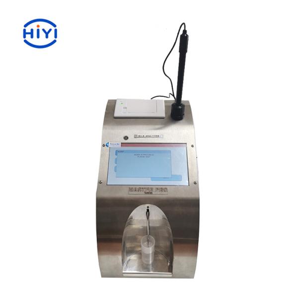 Quality Master Pro Touch Milk Analyser Bilingual Menu With 7" Touch Screen Graphic Display for sale
