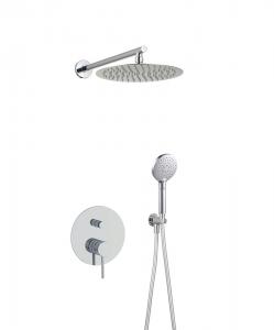 Buy cheap ABS 3 Function In Wall Shower Faucet Chrome Faucet OEM product