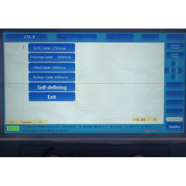 Portable Automatic Test Long Cable ARC Multi Pulse Cable Fault Pre Locator