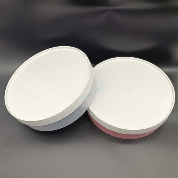 Semitransaparent Round 8 Inch Wafer Carrier Canister OEM Customized With Inner Height 2 Inch