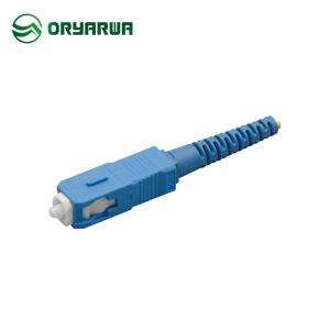 Buy cheap Single Mode UPC SC APC Connector 3.0mm 33mm Round Boot ODM OEM product